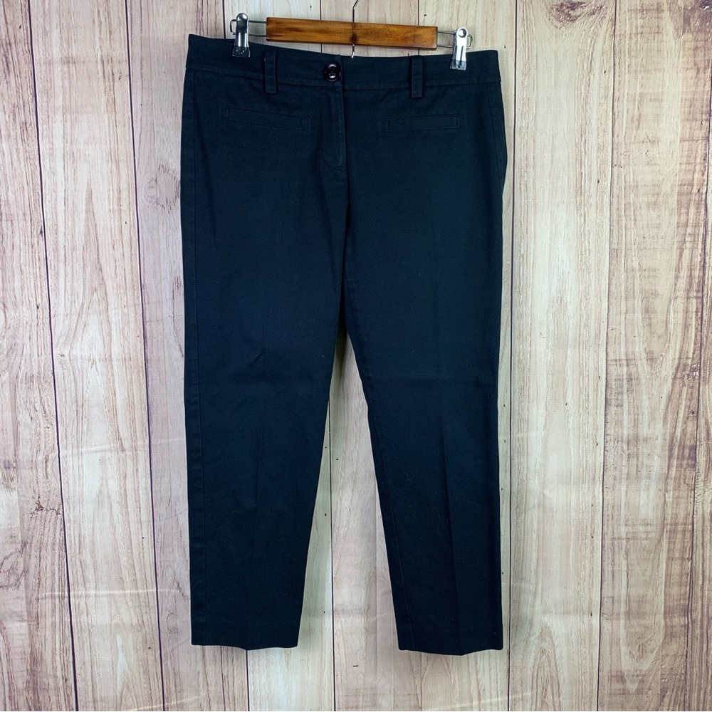 CAbi Black Chinos‎ Classic Straight-Leg Pants